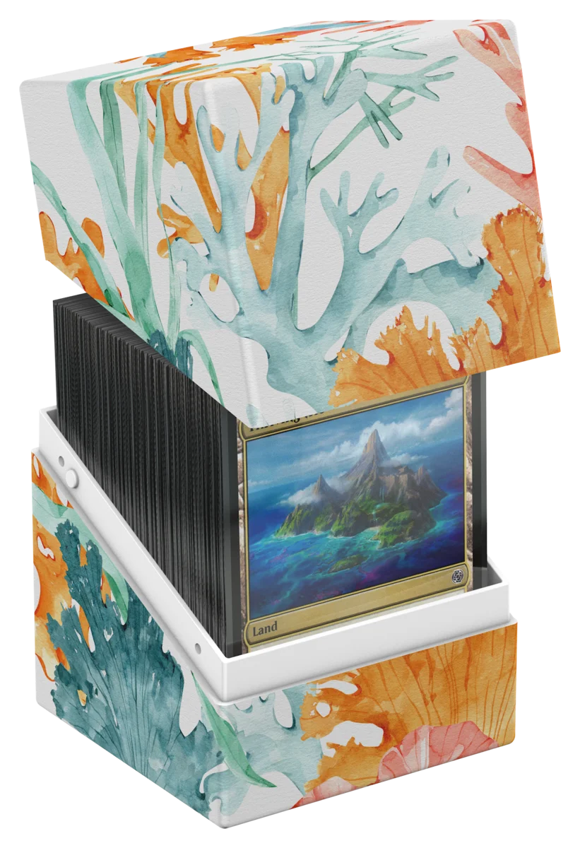 Deck Box - Floral/Coral - Ultimate Guard