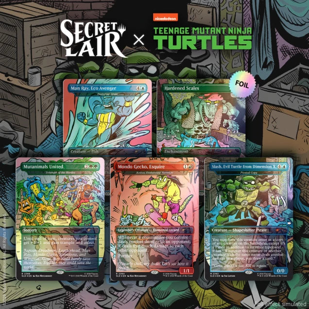 Secret Lair - Teenage Mutant Ninja Turtles: The Mighty Mutanimals - Traditional Foil Edition