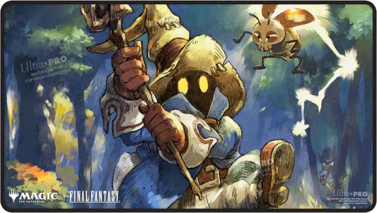 Playmat - Black Stitched Playmat for Magic: The Gathering - Premium Vivi Ornitier