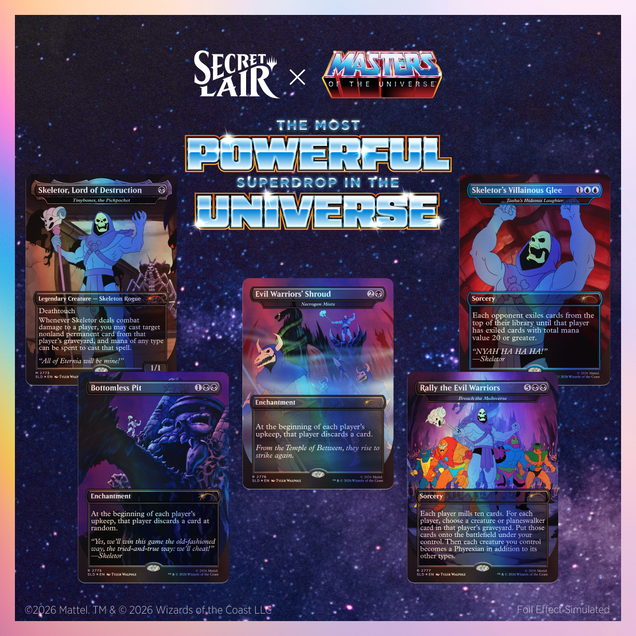 Secret Lair - Masters of the Universe