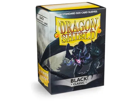 Sleeve - Dragon Shield Classic - Black (100-Pack)