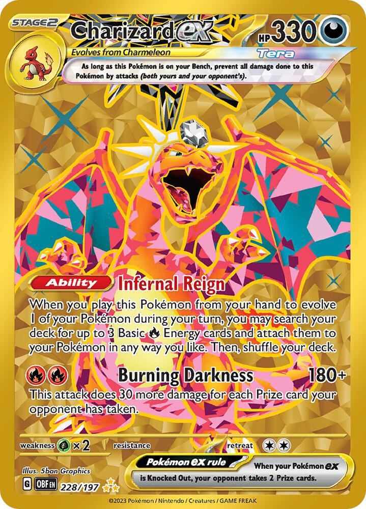 Single - Charizard EX #228/197 [ENG]