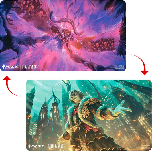 Playmat - Final Fantasy Double Sided Playmat for Magic: The Gathering - Premium Emet-Selch, Unsundered