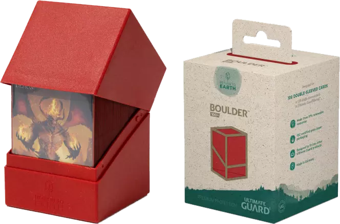 Deck Box - Ultimate Guard - Boulder 100+ (Clear)