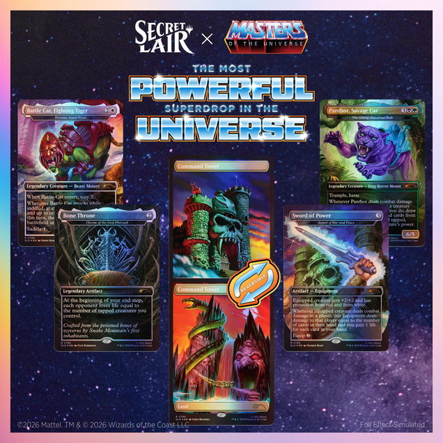Secret Lair - Masters of the Universe