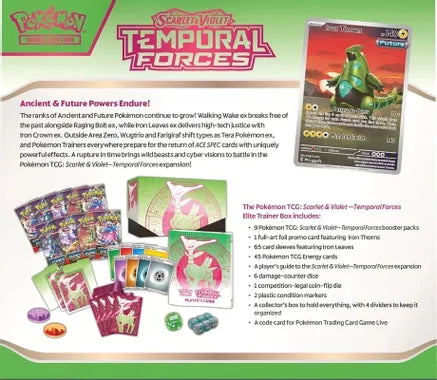 Elite Trainer Box - Temporal Forces [Iron Leaves] [ENG]