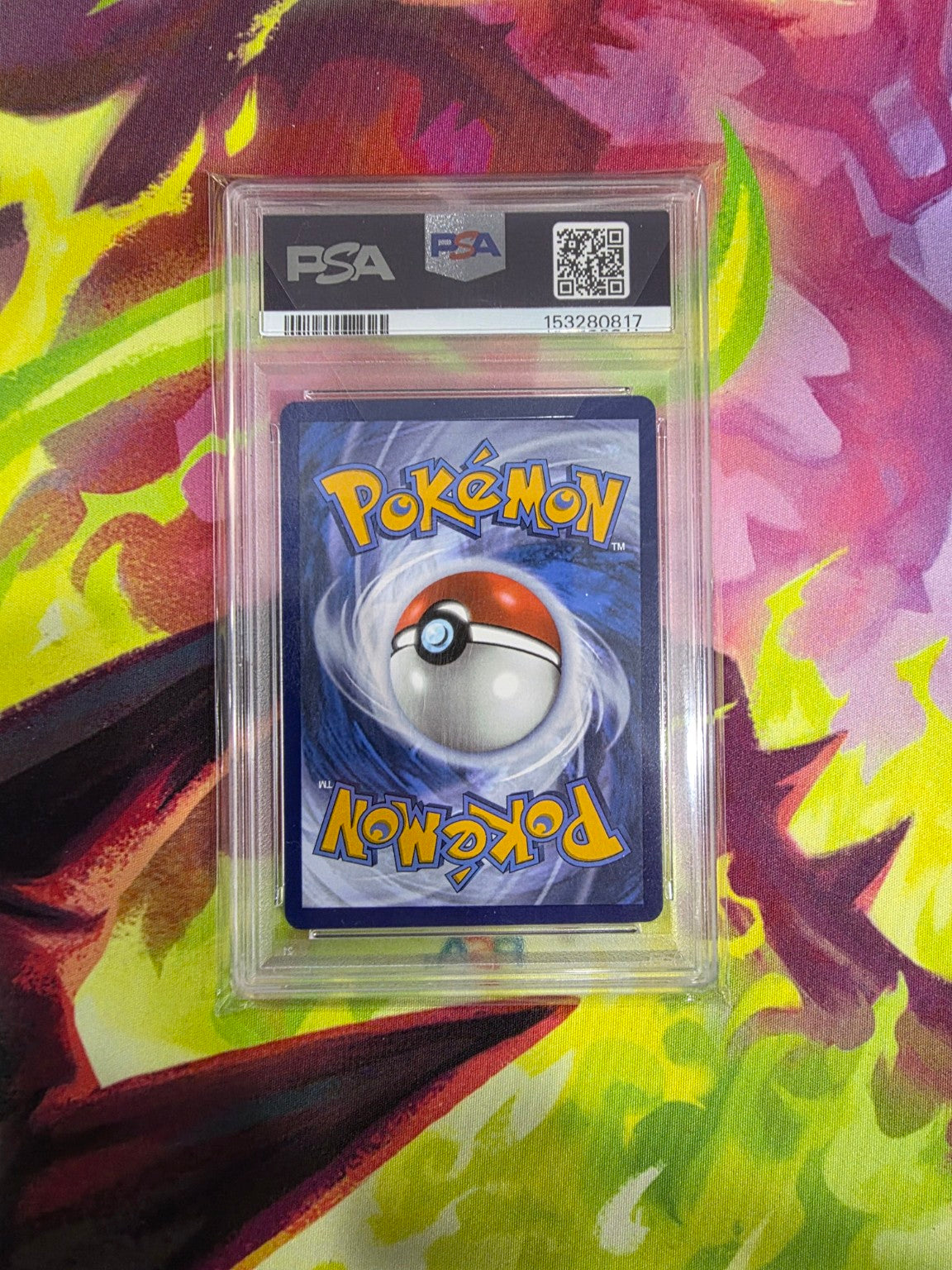Lillie's Clefairy ex PSA slab certification 153280817 back