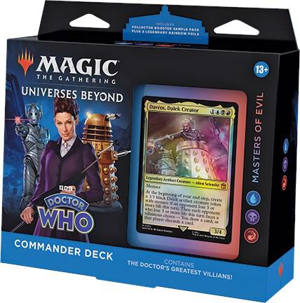 Commander Deck - Doctor Who - Masters of Evil