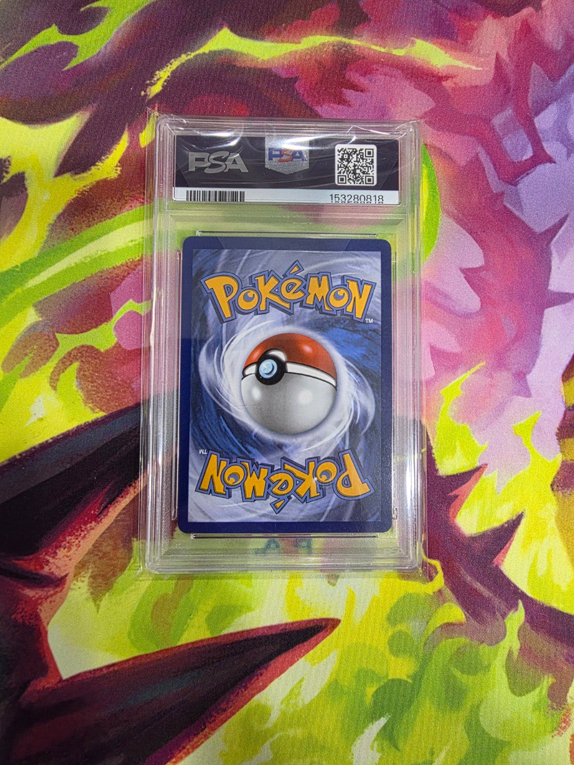 Mega Gardevoir ex PSA slab certification 153280818 back