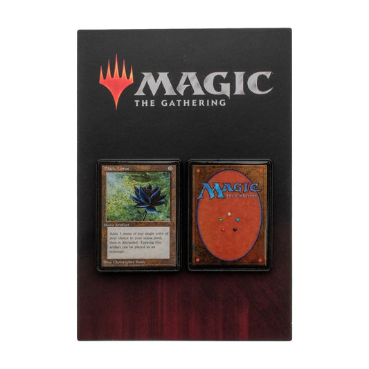 MTG Black Lotus 2-piece enamel Pin set