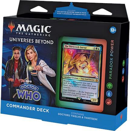 Commander Deck - Doctor Who - Paradox Power