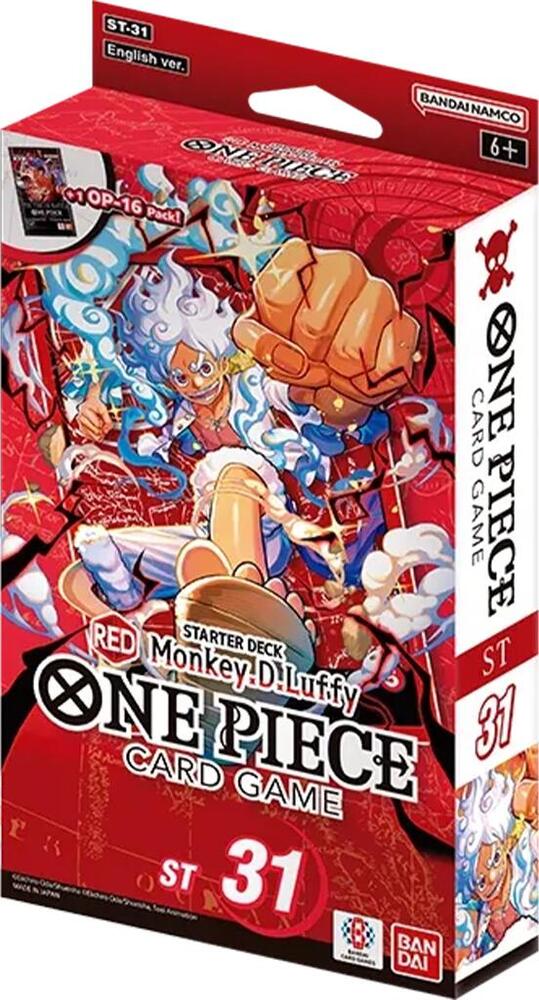 Starter Deck 31: RED Monkey.D.Luffy (ST-31) (LIMIT 2 PER PERSON)
