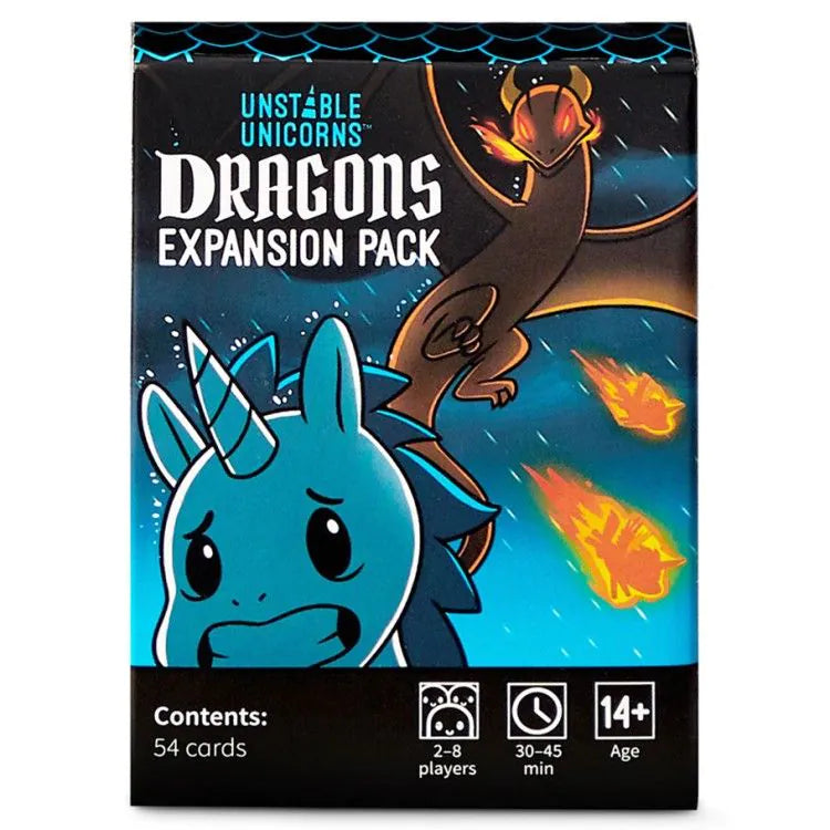 Card Game - Unstable Unicorns Dragon Expansion Pack