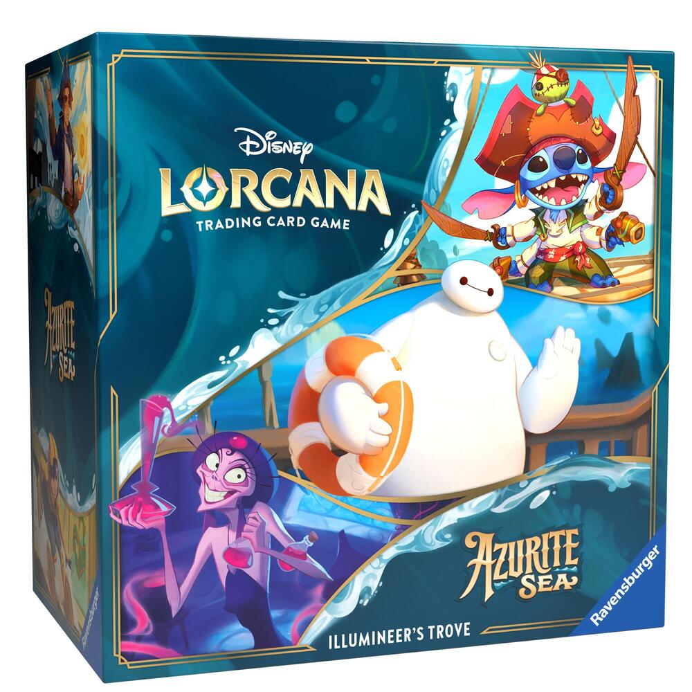 PRE-ORDER - Bundle - Disney Lorcana: Azurite Sea Illumineer's Trove - Azurite Sea (6)