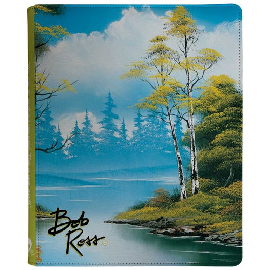 Zip Binder - Bob Ross 9-Pocket Zippered Pro-Binder: Lakeside Path