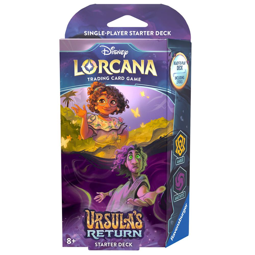 Starter Deck Box - Ursula's Return Starter Deck (Amber & Amethyst)