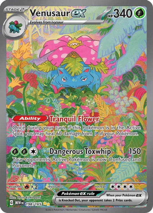 Single - Venusaur EX #198/165 [ENG]